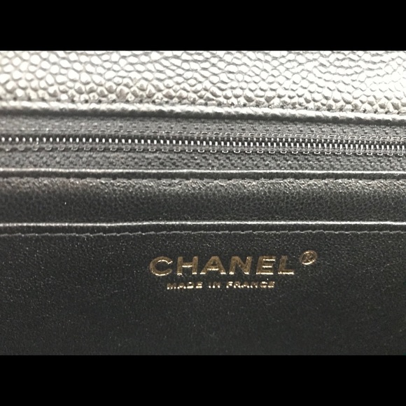Chanel Black Caviar Rectangular Mini Flap LGHW - Picture 8 of 8